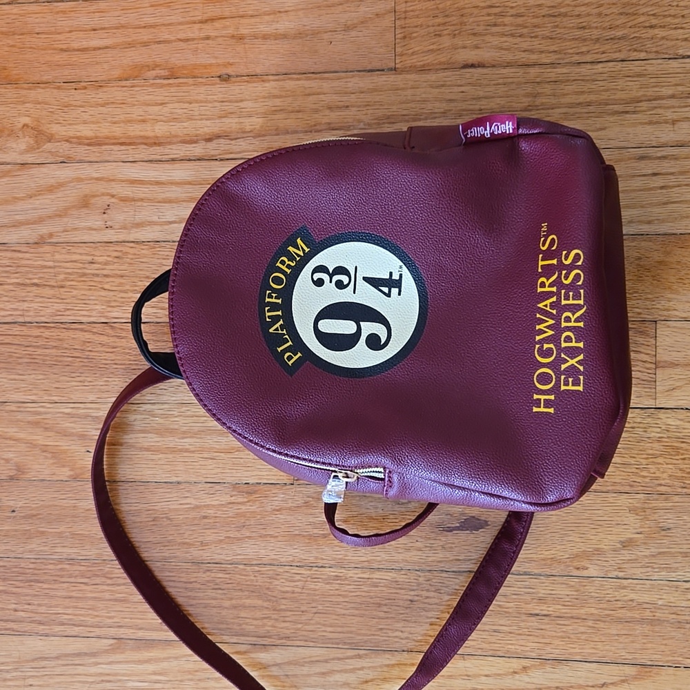Warner Bros. Hogwarts Express Maroon Platform 9 3/4 Mini Backpack
